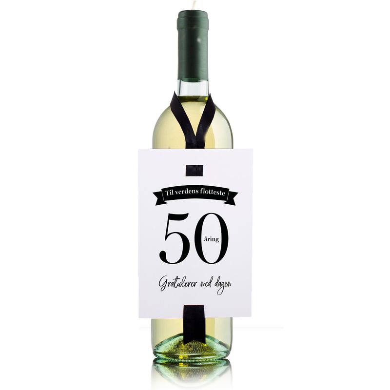 50åring - Vinkort