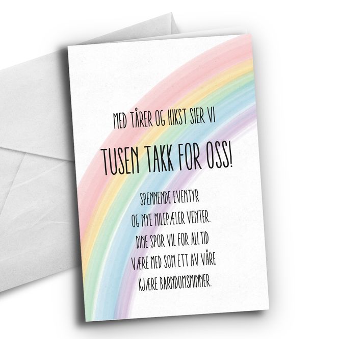 Hovedbilde Tusen takk for oss