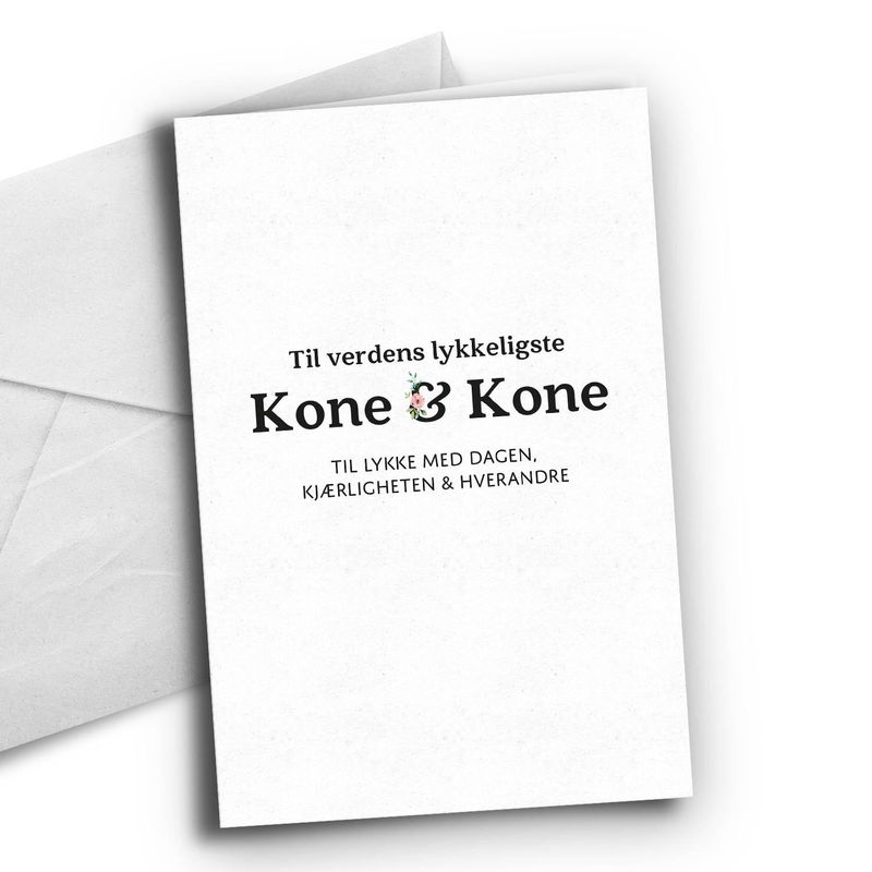 Verdens lykkeligste kone og kone