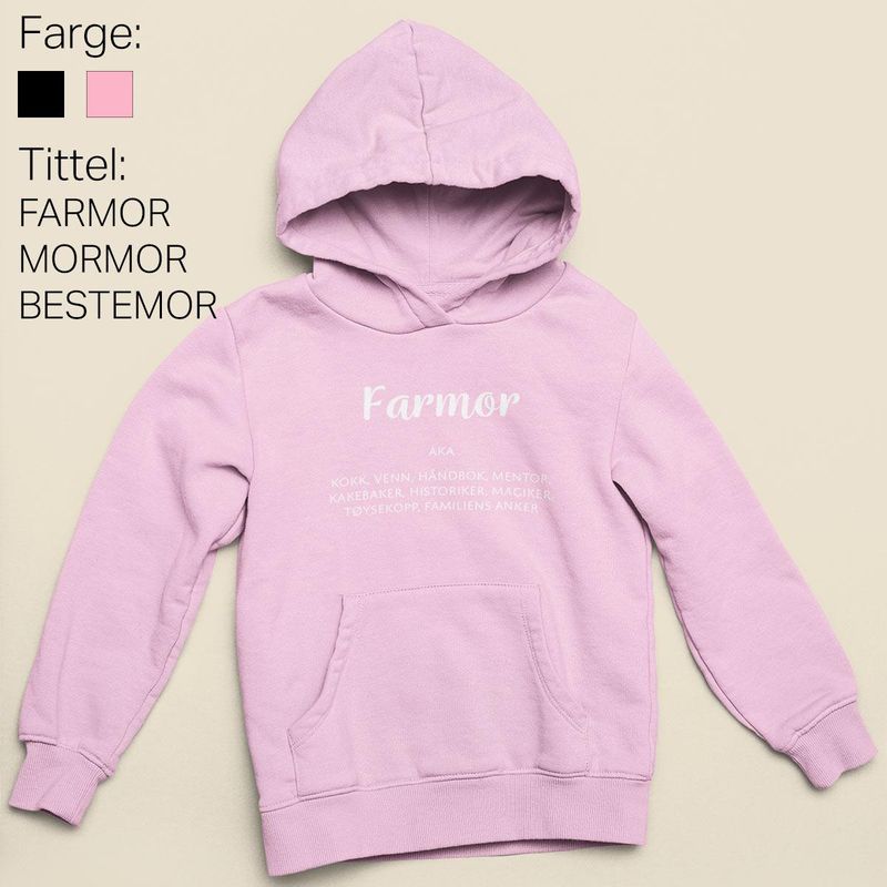 Farmor/Mormor aka - Hettegenser