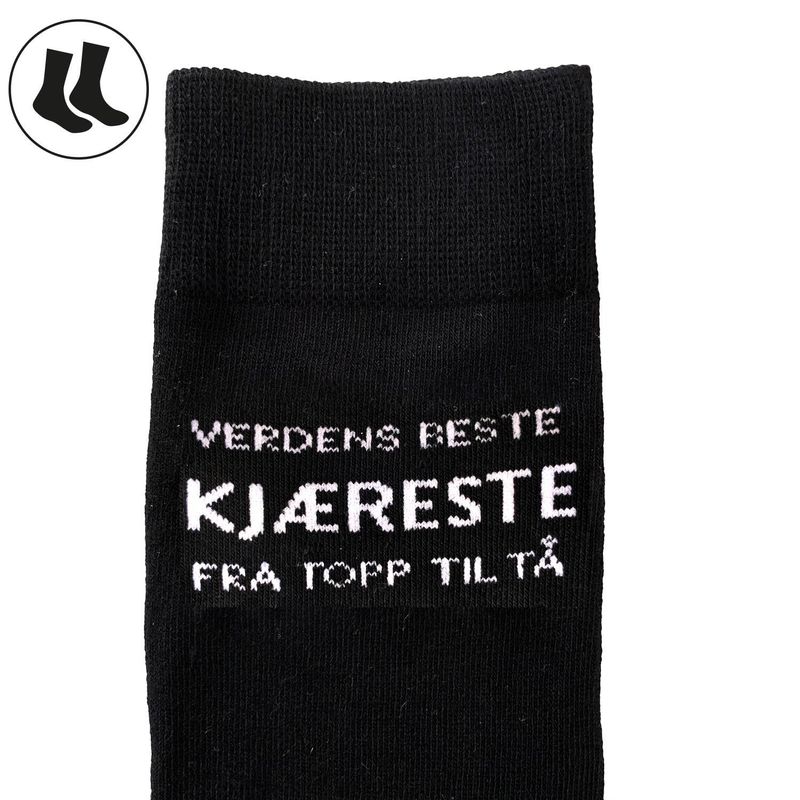 Verdens beste kjæreste - dame/herrestrømper