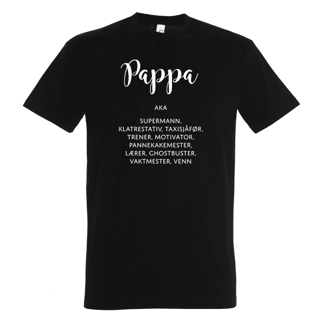 Hovedbilde Pappa aka t-skjorte