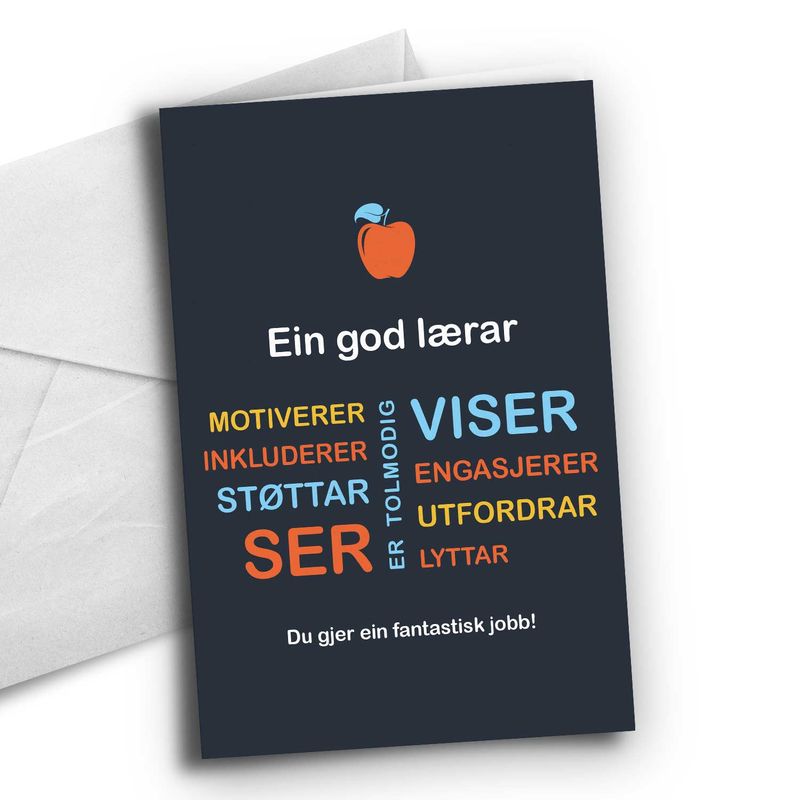 Nynorsk: Ein god lærar