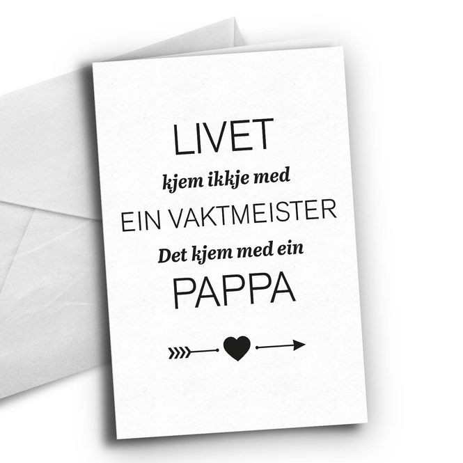 Hovedbilde Nynorsk: Livet - Vaktmester