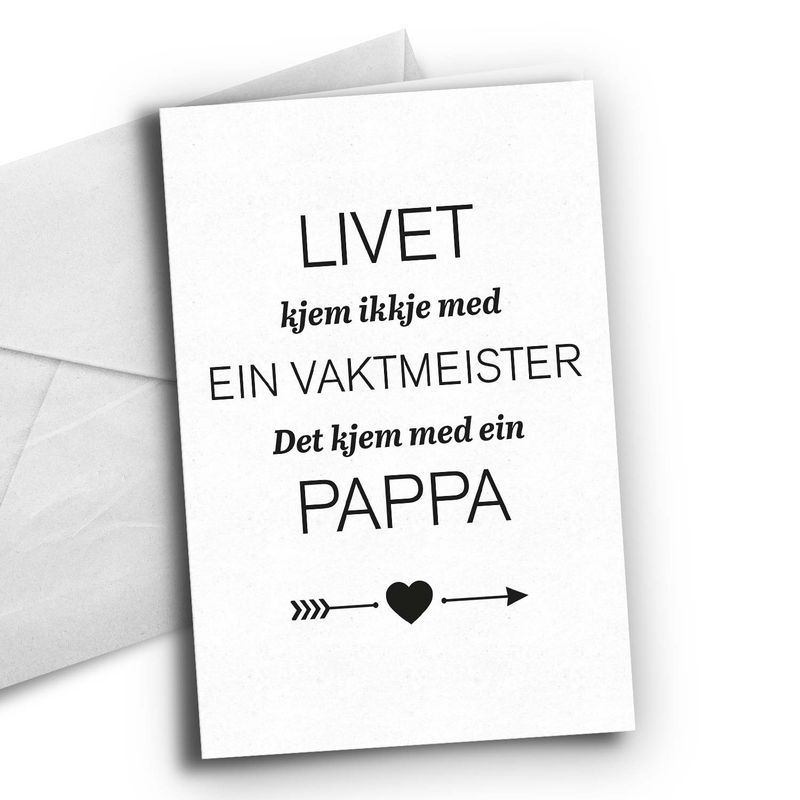 Nynorsk: Livet - Vaktmester