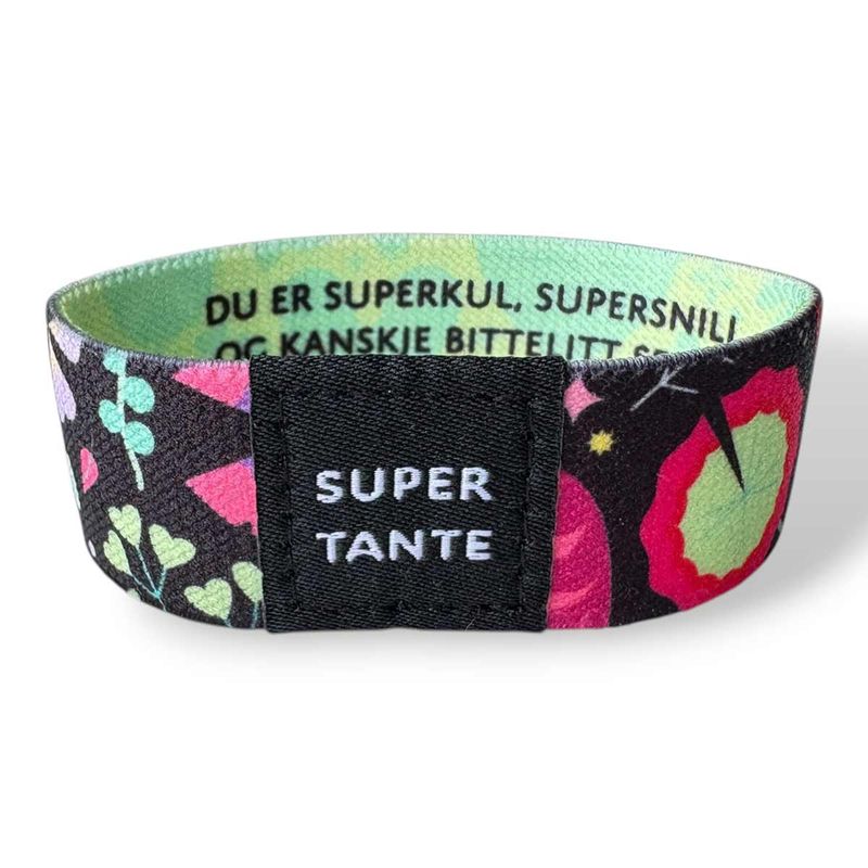 Super tante- elastisk armbånd