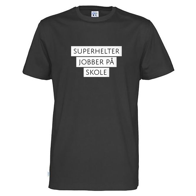 Hovedbilde Superhelter jobber på skole - Unisex