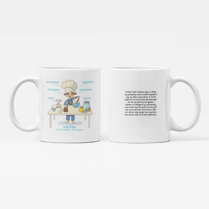 Stjernetegn: Vekten gutt