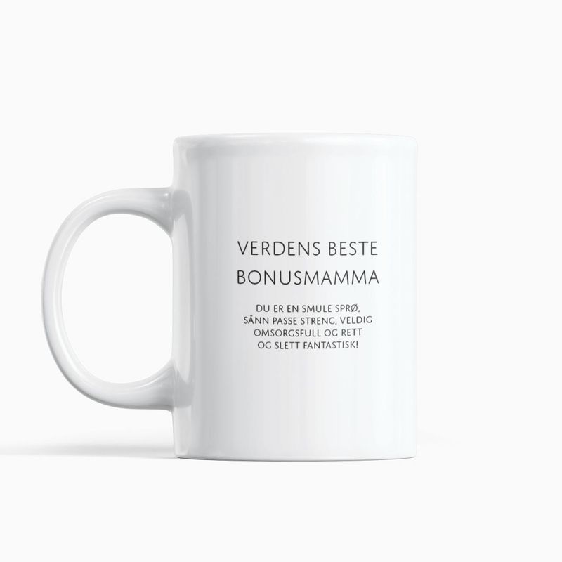 Kopp Verdens beste bonusmamma