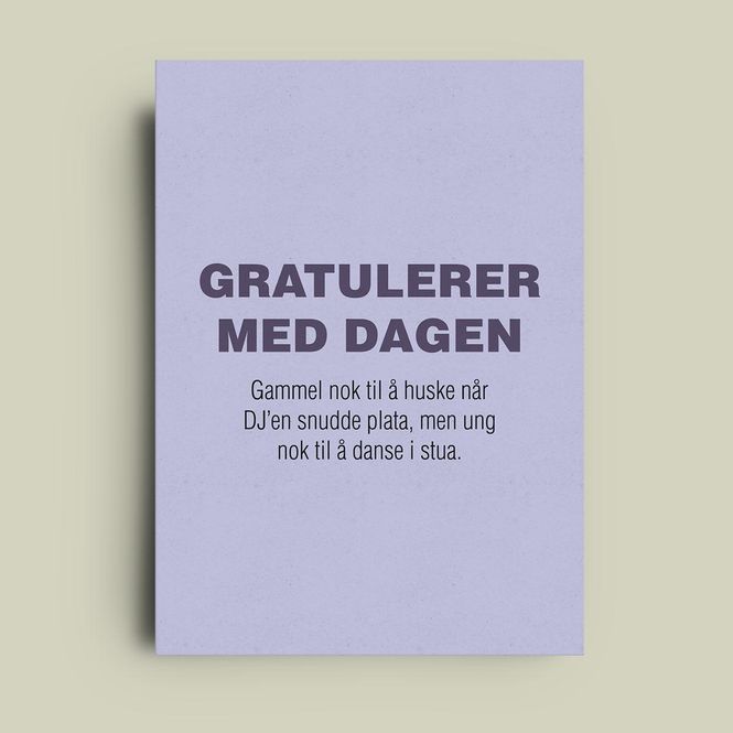 Hovedbilde Når DJ'en snudde plata- enkelt kort