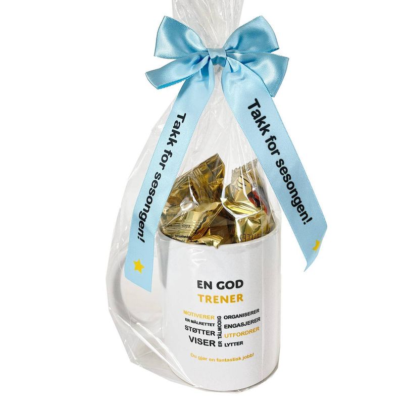 Kopp med trøfler til 'En god trener'