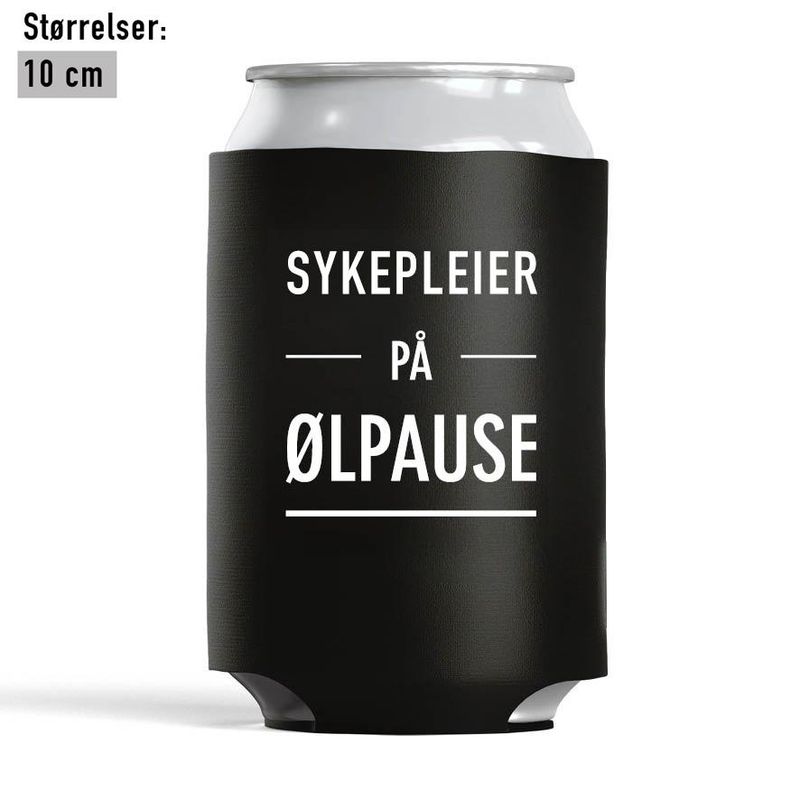 Sykepleier på ølpause