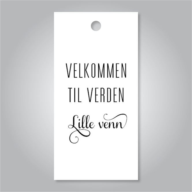 Hovedbilde Velkommen til verden lille venn 