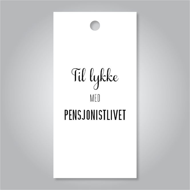 Hovedbilde Til lykke med pensjonislivet