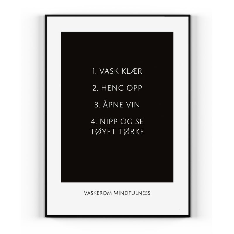 Vaskerom mindfulness