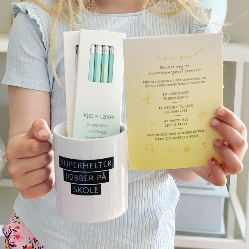 God lærer beskrivelse - Blyanter med tekst