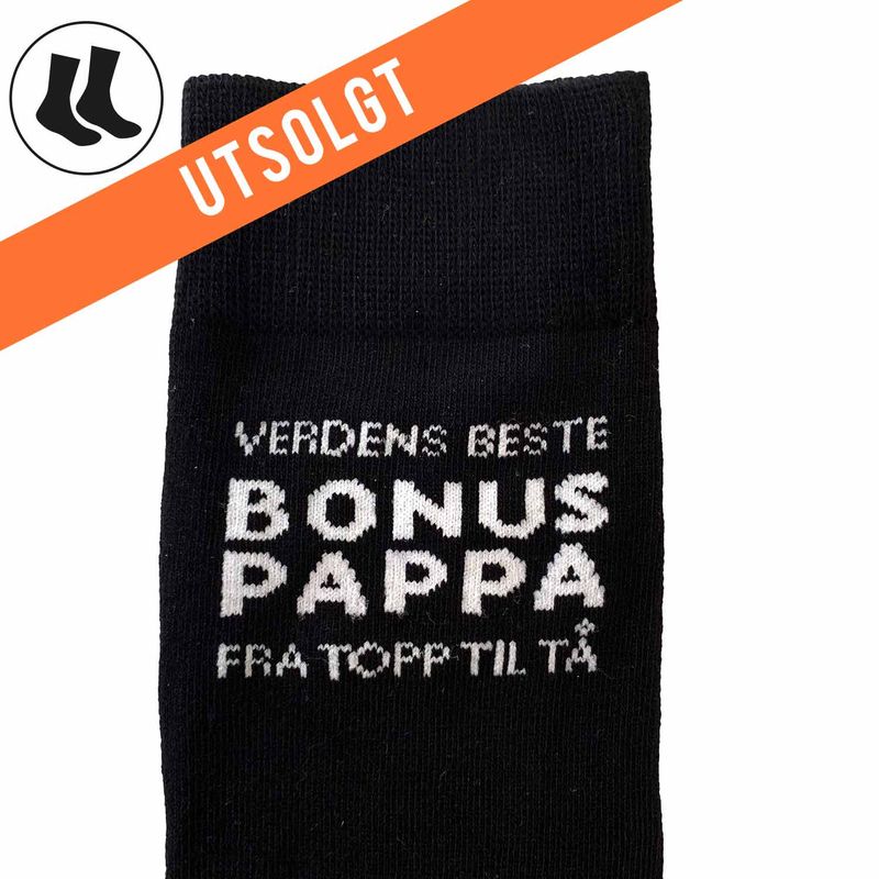 Verdens beste bonuspappa strømper