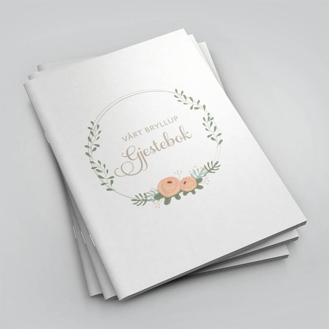 Hovedbilde Gjestebok - Vårt Bryllup