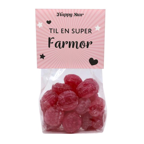 Hovedbilde Bringebærdrops - Farmor