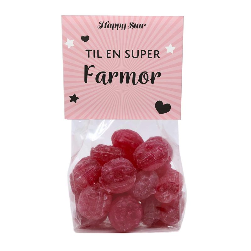 Bringebærdrops - Farmor