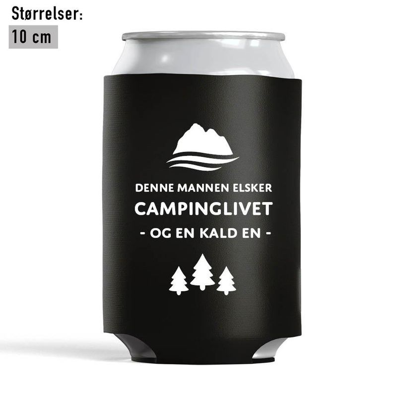 Denne mannen elsker campinglivet
