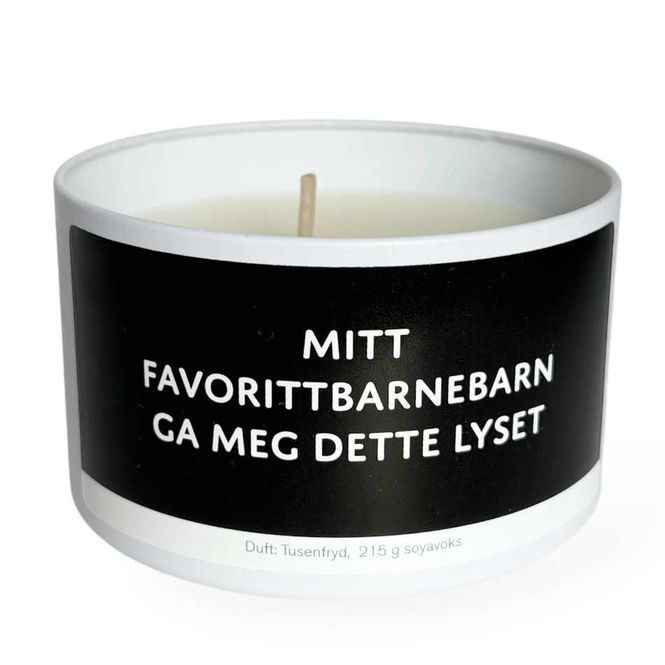 Hovedbilde Duftlys - Mitt Favorittbarnebarn