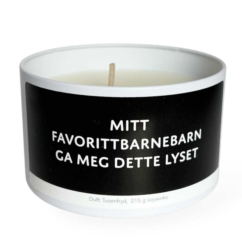 Duftlys - Mitt Favorittbarnebarn