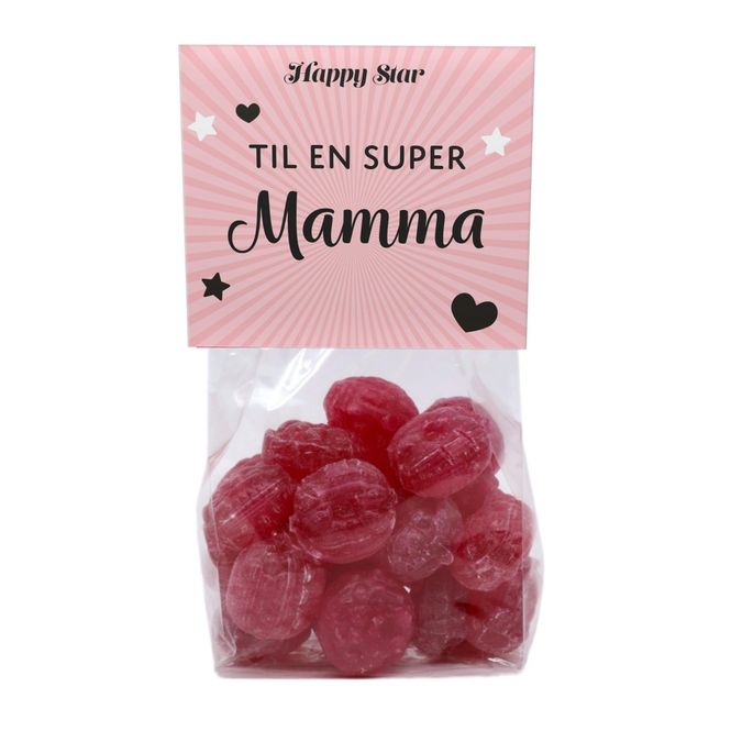 Hovedbilde Bringebærdrops - Mamma