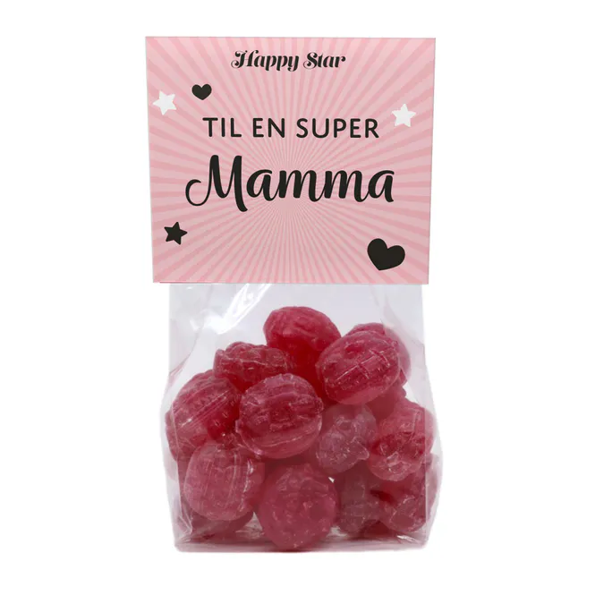 Hovedbilde Bringebærdrops - Mamma