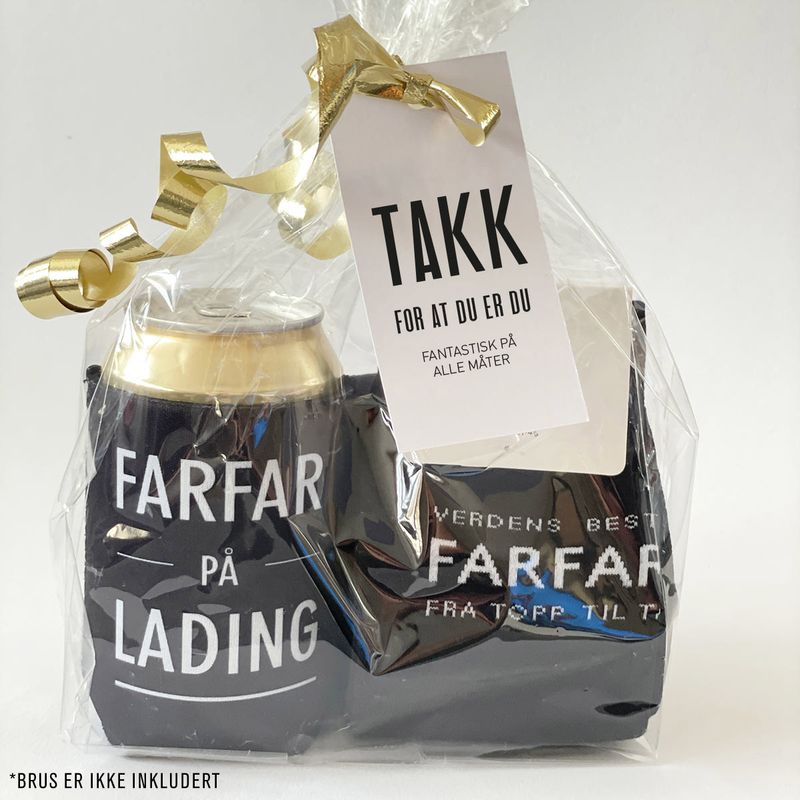 Strømpepakke til farfar (DIY)