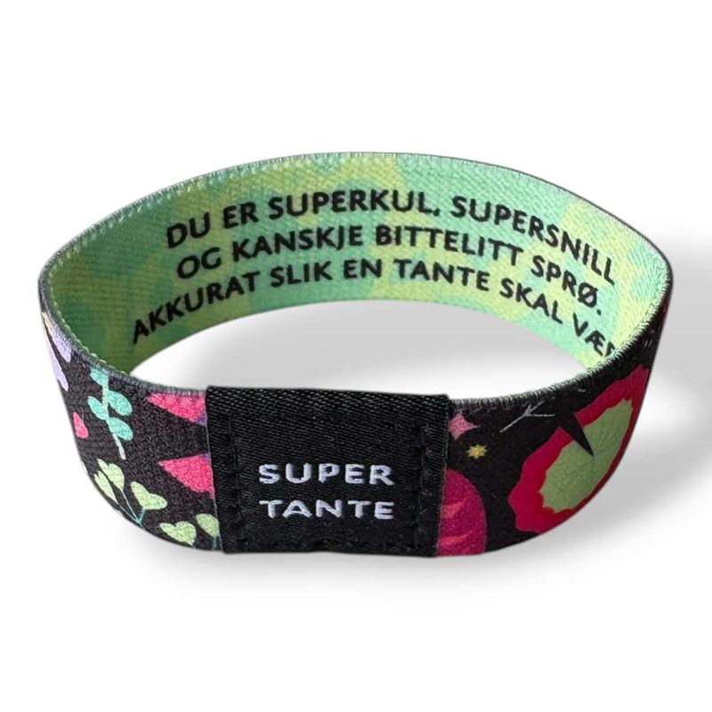 Super tante- elastisk armbånd