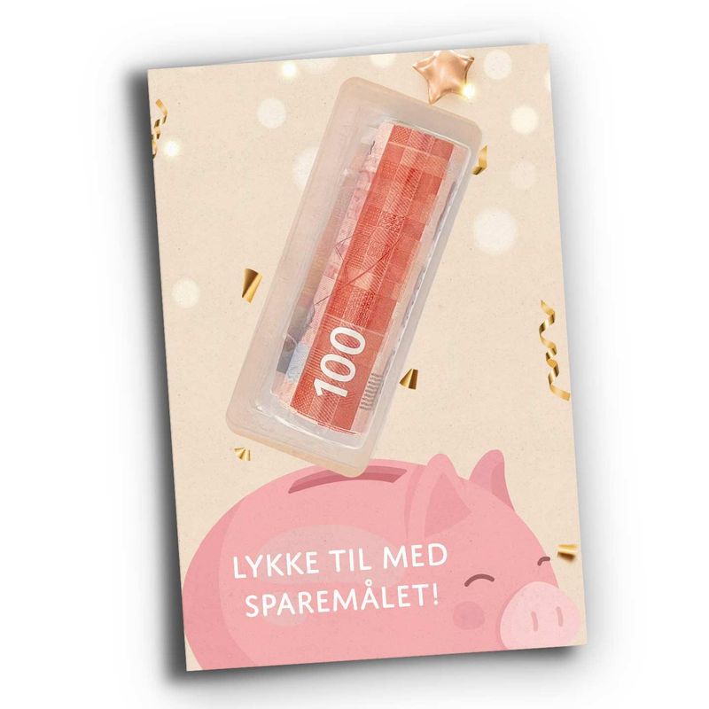 Sparemål - med pengeholder