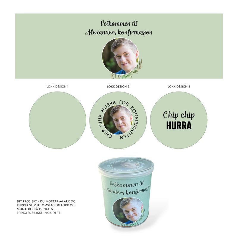 Pringles omslag oliven