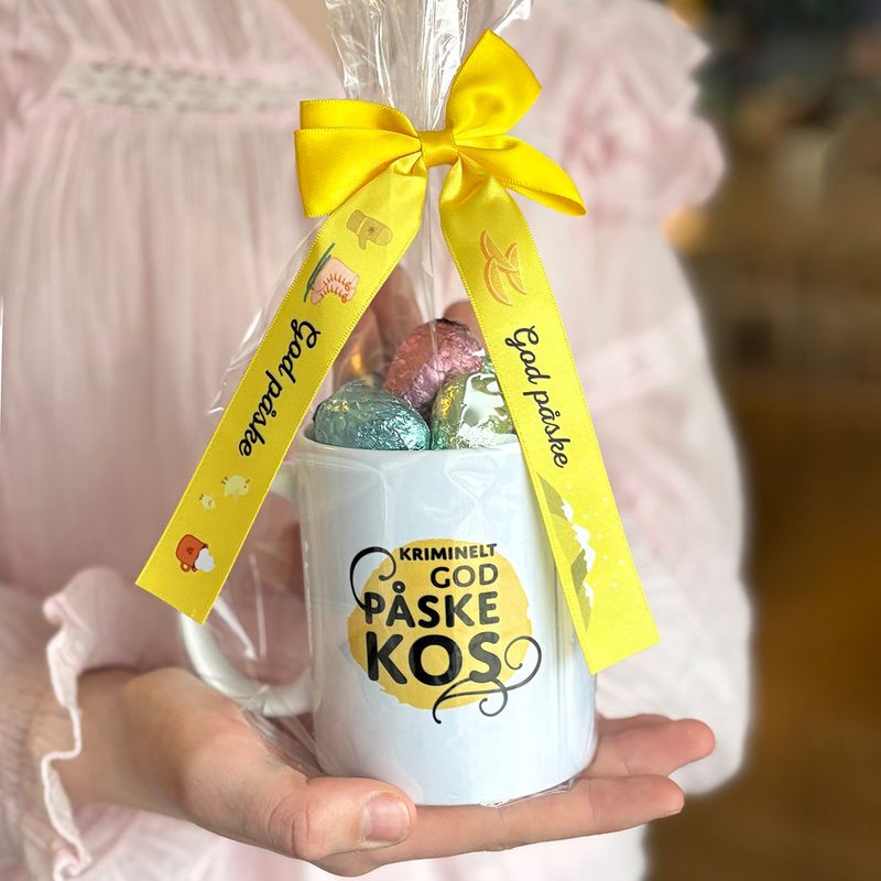 Påskekos kopp med sjokoladeegg