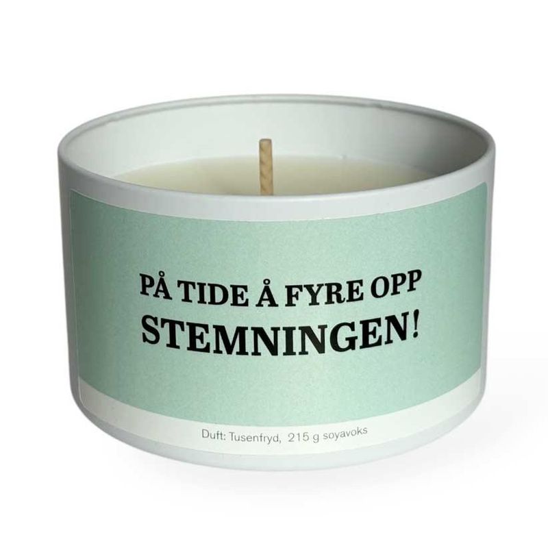 Duftlys - Fyre opp stemningen