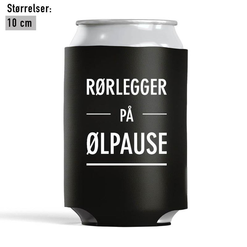 Rørlegger på ølpause