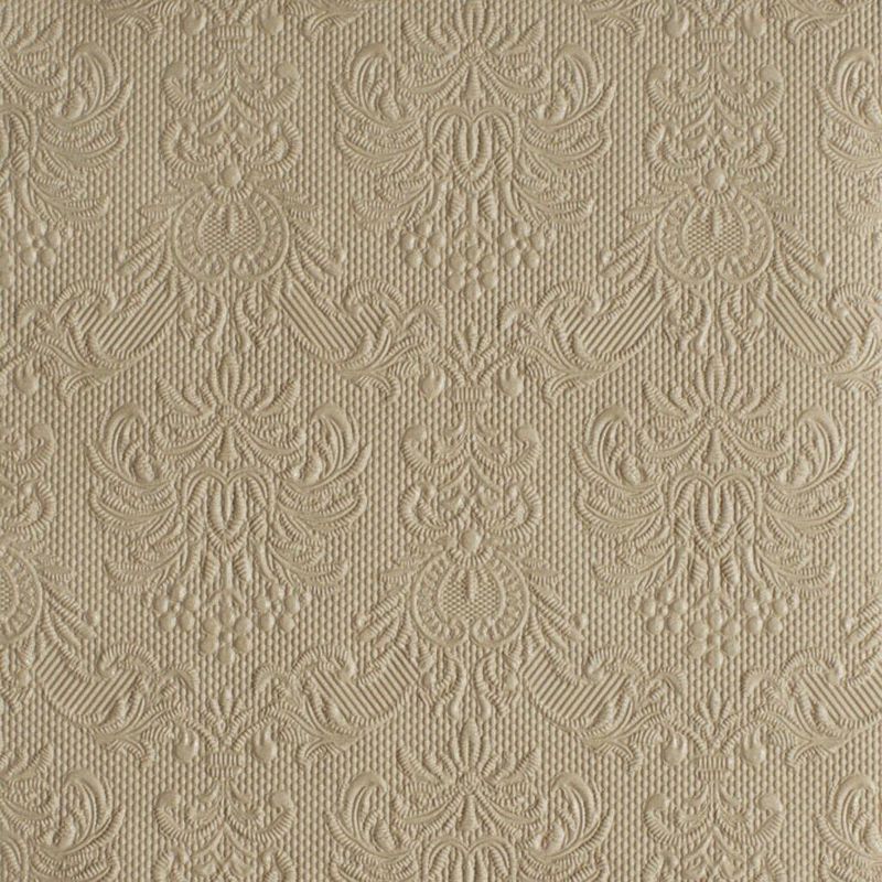 Lunsjserviett: Elegance Taupe (Gråbrun) 