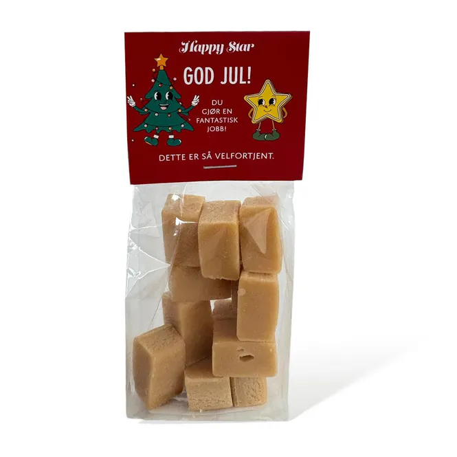 Hovedbilde Vaniljefudge - God jul (Juletre og stjerne)