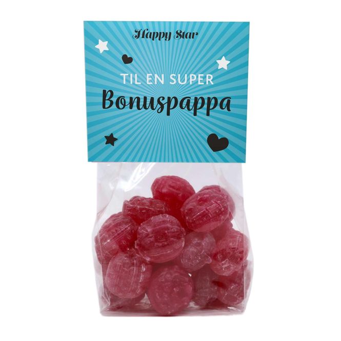 Hovedbilde Bringebærdrops - Bonuspappa