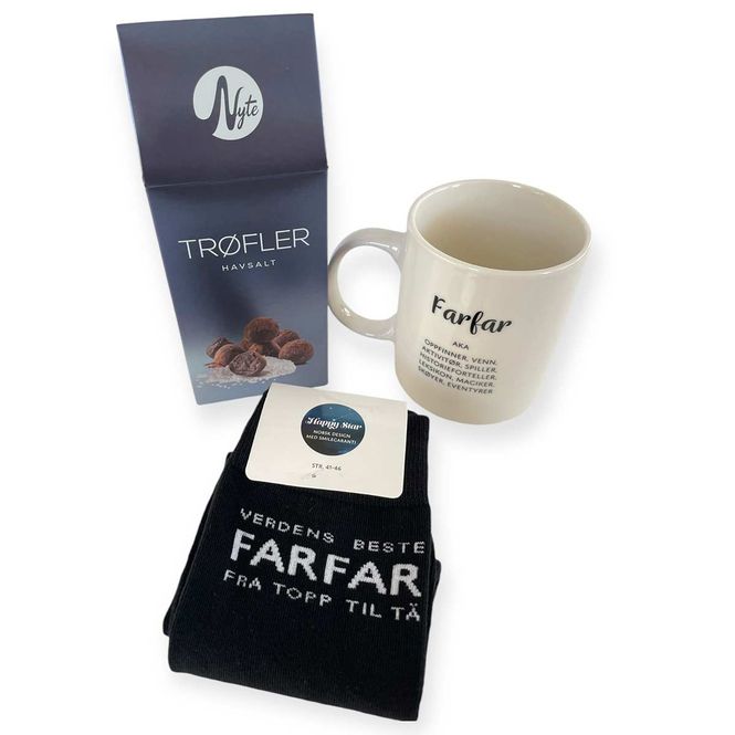 Hovedbilde Farfar aka med sjokoladetrøfler