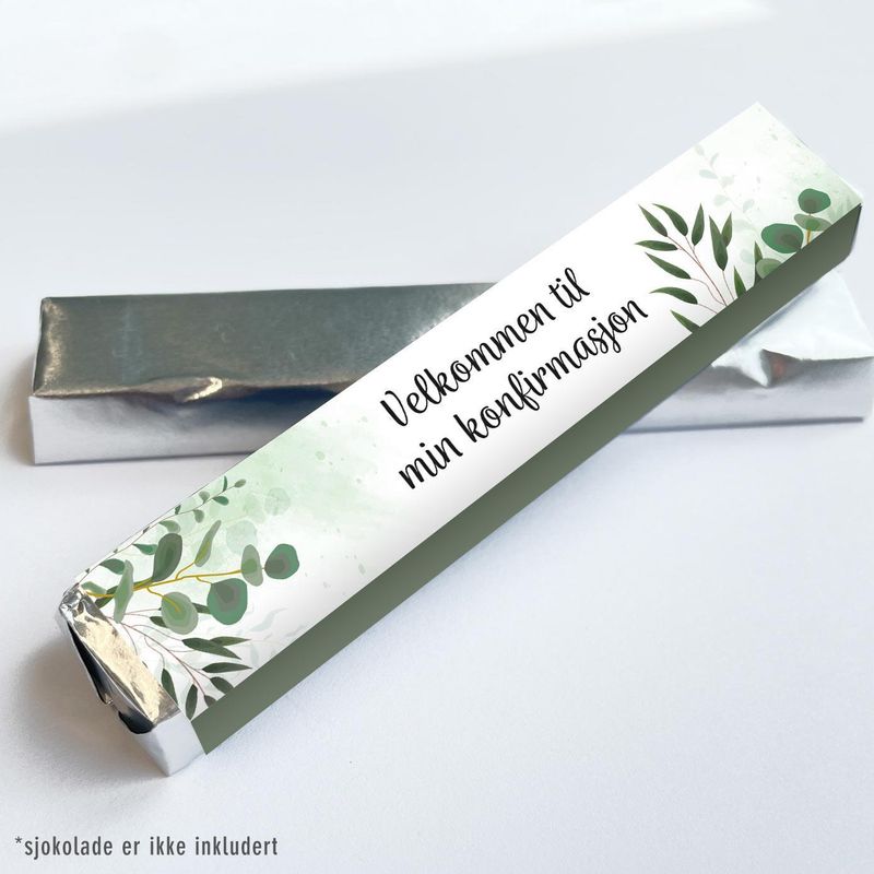 Kinder omslag: Konfirmasjon Eukalyptus